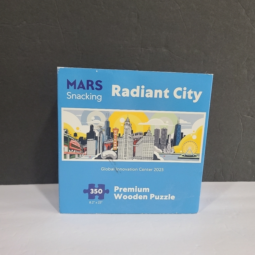 Radiant City wooden puzzle Chicago